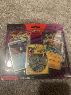 POKEMON TCG: BLISTER Booster Packs~3 FOILS-Articuno-Zapdos-Tyranitar *NEW* - Image 1