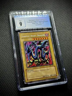 Serpent Night Dragon - MRL-103 - 💎CGC 9💎 - Mint - Yu-Gi-Oh! - Image 2