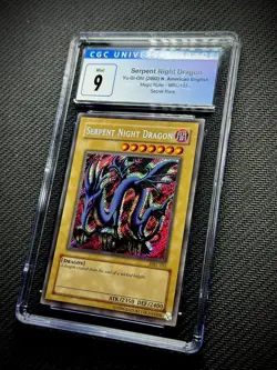 Serpent Night Dragon - MRL-103 - 💎CGC 9💎 - Mint - Yu-Gi-Oh! - Image 3