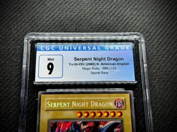 Serpent Night Dragon - MRL-103 - 💎CGC 9💎 - Mint - Yu-Gi-Oh! - Image 5