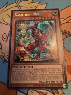 Yugioh! Nm Kashtira Fenrir - MP23-EN163 - Prismatic Secret Rare - 1st Edition - Image 1
