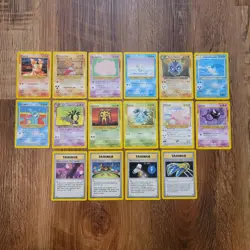 Vintage Pokemon Card Lot of 16 Neo Destiny Unlimited TCG WOTC - Image 1