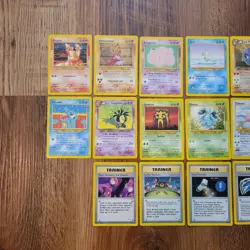 Vintage Pokemon Card Lot of 16 Neo Destiny Unlimited TCG WOTC - Image 2