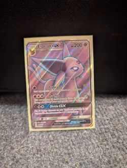 Pokemon Espeon GX Full Art Ultra Rare Card Sun & Moon - Image 1
