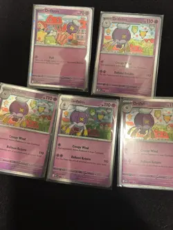 Pokemon TCG: Mega Evolution Promo Set - Drifblim & Drifloon (Lot of 5 Cards) - Image 1