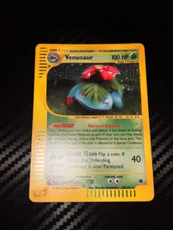 MP Venusaur 030/165 Expedition Base Set Holo Vintage Pokemon Card TCG - Image 2