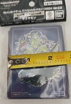 Digimon Card Game Protector Ver. 2.0 Sakuyamon 50 Sleeve Sealed - Image 5