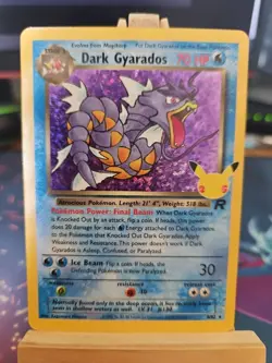 Pokemon TCG Dark Gyarados Holo Card 8/82 Classic Collection Celebrations 2021 NM - Image 1