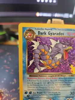 Pokemon TCG Dark Gyarados Holo Card 8/82 Classic Collection Celebrations 2021 NM - Image 2