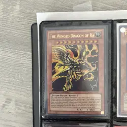Yu-Gi-Oh Binder Page Holo 9 Cards Yamata Dragon, Winged Dragon, Rai Jin, Snyffus - Image 5