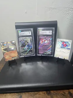 CGC Pokemon Japanese Lot with Bonus Cards, Gym Promo Stamp, 2013 EX 1st Ed - Image 1