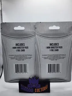 (2) Unbroken Bonds 3-Card Mini Booster Blister Pack Dollar General - Image 2