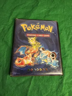 Pokemon 1999 Official Trading Card Game Nintendo WOTC Vintage Binder Only - Image 1