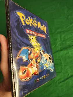 Pokemon 1999 Official Trading Card Game Nintendo WOTC Vintage Binder Only - Image 2