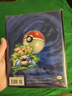 Pokemon 1999 Official Trading Card Game Nintendo WOTC Vintage Binder Only - Image 3