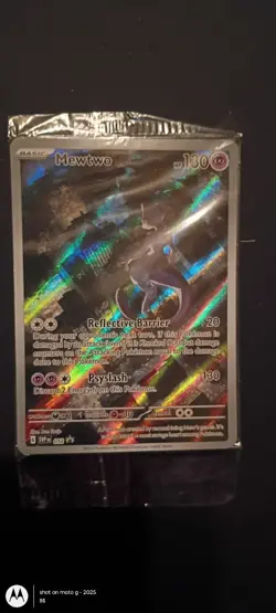 Pokemon Mewtwo TCG Promo Card 052/151 New Sealed English - Image 1