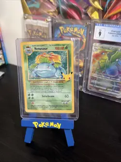 Pokemon TCG Venusaur Holo Rare Card 15/102 Celebrations 25th Anniversary NM - Image 1