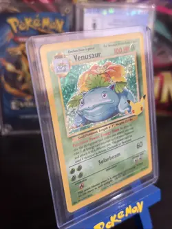 Pokemon TCG Venusaur Holo Rare Card 15/102 Celebrations 25th Anniversary NM - Image 4