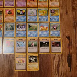 Near Complete Fossil Set Pokemon Cards Lot TCG WOTC - Image 3