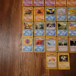 Near Complete Fossil Set Pokemon Cards Lot TCG WOTC - Image 4