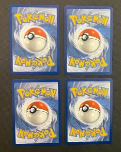 Lot of Pokemon TCG - (4) Mega Evolution Double Rare Mega EX Holo Cards - Image 2