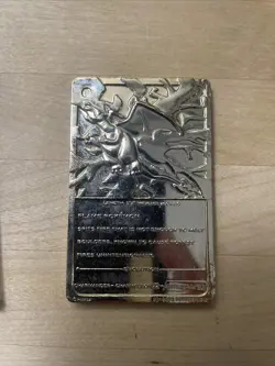 Pokemon Charizard 23k Gold Plated Trading Collectible Card 1999 Nintendo Limited - Image 1