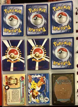Vintage Pokemon Card Collection - No Binder Lot 5 Pages - Holo - Modern LP/NM - Image 4