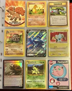 Vintage Pokemon Card Collection - No Binder Lot 5 Pages - Holo - Modern LP/NM - Image 5