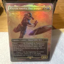 Magic: The Gathering Captain America, First Avenger #1726 Secret Lair Drop SLD - Image 1