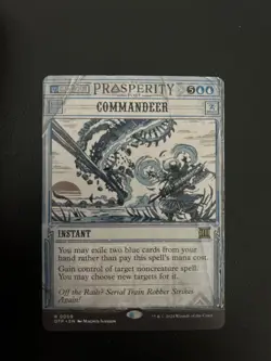 Mtg Commandeer # 9 OTP Breaking News Regular Rare - Image 1