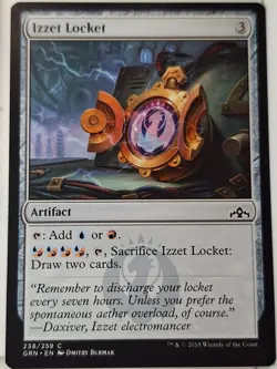 Izzet Locket - Guilds of Ravnica - Magic the Gathering MTG Nice! - Image 1
