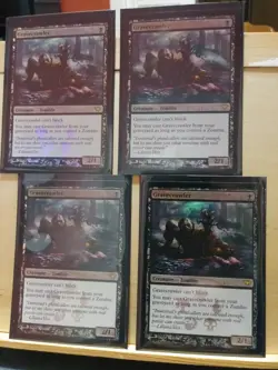 1x FOIL Gravecrawler - LP - Buy-A-Box Promo - MTG Magic lightly played rare - Image 1