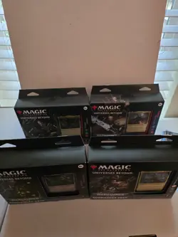 Wizards of the Coast Magic The Gathering Warhammer 40K Commander Decks Set Of 4 195166173474 - Image 1