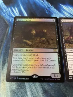 X2 MTG - 2X2 - Gravecrawler Near Mint X1 Foil #78 X1 Regular Finish Double - Image 2