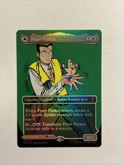 Peter Parker (0232) (Borderless) Marvel's Spider-Man Foil - Image 1
