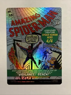 Peter Parker (0232) (Borderless) Marvel's Spider-Man Foil - Image 2