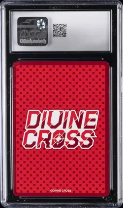 2024 DIVINE CROSS SUPER RARE FOIL JAPANESE ENCHANTING FEATHER SARAQAEL CGC 10 - Image 2