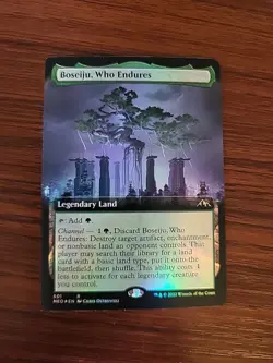 Boseiju, Who Endures (Extended Art) Kamigawa: Neon Dynasty Foil - Image 1