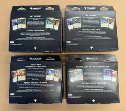 Lot of (4) Magic The Gathering Final Fantasy Commander Deck Limit Scions Revival - Image 2