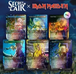 Presale: SECRET LAIR X IRON MAIDEN: ALBUM ART FOIL EDITION - Image 1