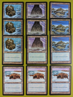12 Island Tempest 3 of Each Art Magic the Gathering MTG 12 - Image 1