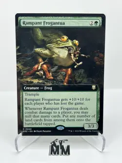 Rampant Frogantua 0066 Extended Rare Modern Horizons 3 Commander Magic MTG - Image 1