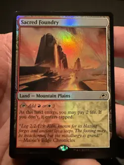 Sacred Foundry Edge of Eternities Foil 256 NM - Image 1