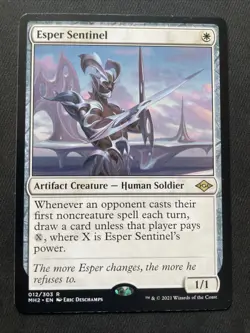 Magic The Gathering Esper Sentinel Modern Horizons 2 Regular - Image 1