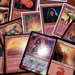 Magic Commander Deck MTG 100 - *Shiny HOT Hottie Pure Red BURNING DAMAGE* - Image 5