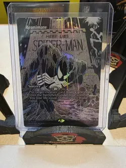 Magic: The Gathering Spider-Man Reanimate Foil (Borderless) Marvel Eternal-Legal - Image 3