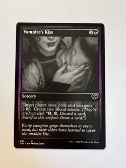 Vampire's Kiss - MTG Innistrad: Double Feature - NM - Image 1