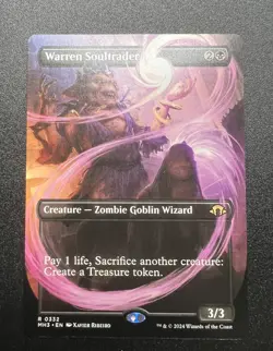 MTG; Warren Soultrader; Lot of 2; Modern Horizons 3; Borderless/Regular; NM - Image 3