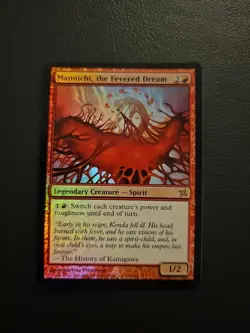 Mannichi, the Fevered Dream Betrayers of Kamigawa Foil - Image 1
