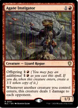 Agate Instigator R Commander: Bloomburrow 21 NM - Image 1
